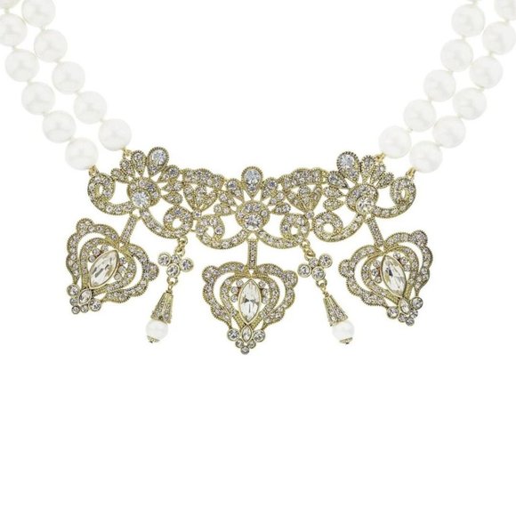 Heidi Daus® "Regal Rapture Petite" Beaded Crystal Necklace & Matching Earrings - Picture 5 of 5